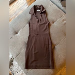 Aritzia babaton polo mini dress